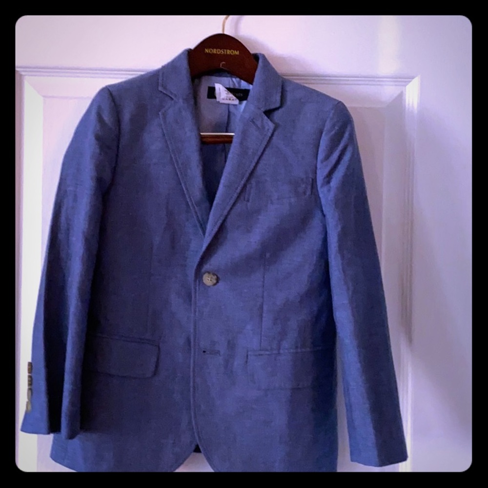 Blue size 8 boys blazer from Janie and jack